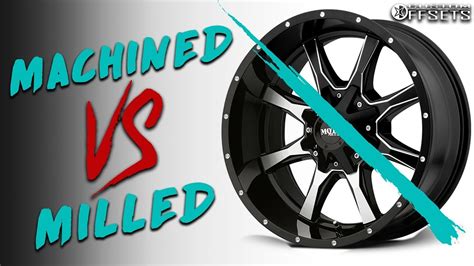 milled vs machined